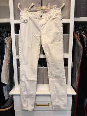 CAbi White Skinny Jeans- no stains, just wrinkled 😬